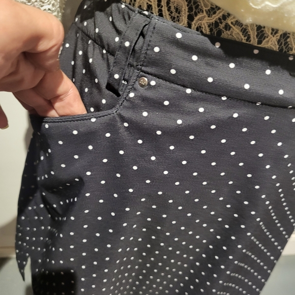 Chic Black Polka Dot Skort - Picture 3 of 6